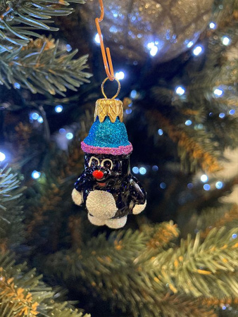 Игрушка елочная стеклянная "Мини-форма"